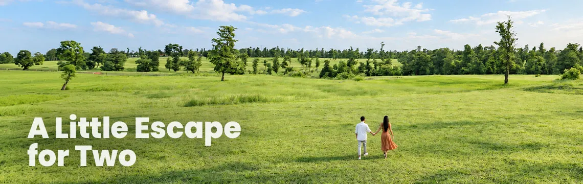 A little escape for two
